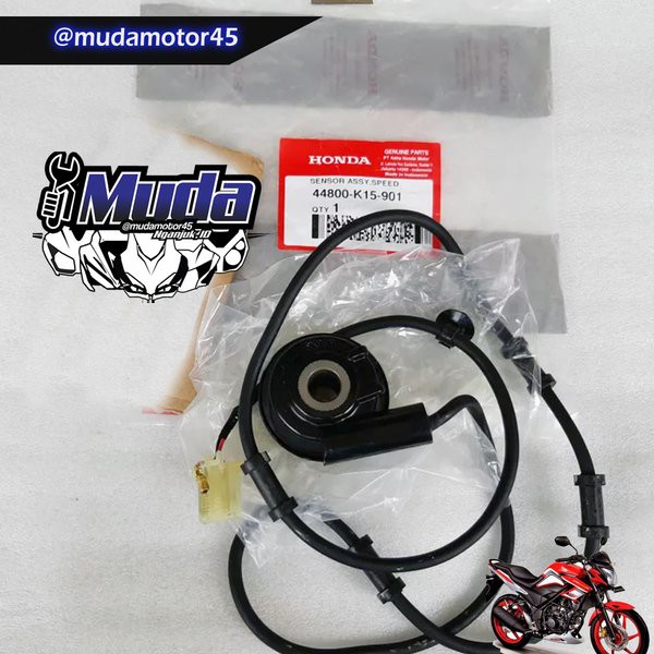 SENSOR ASSY SPEED 44800-K15-901 GIRBOX MAGNET SET KABEL SPEEDO METER OLD CB150R CB 150 LAMA NONLED 4