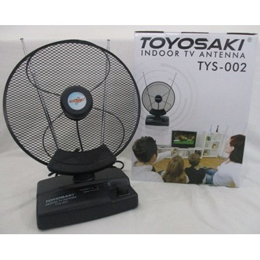 TYS-002 Antena Indoor TV Toyosaki/Antena Dalam Digital Gain Control