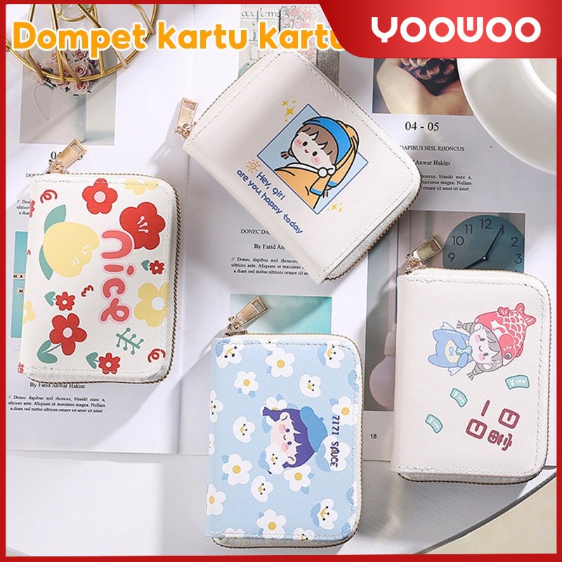 Dompet kartu kecil / multi cardholder/ dompet lucu / Dompet Wanita