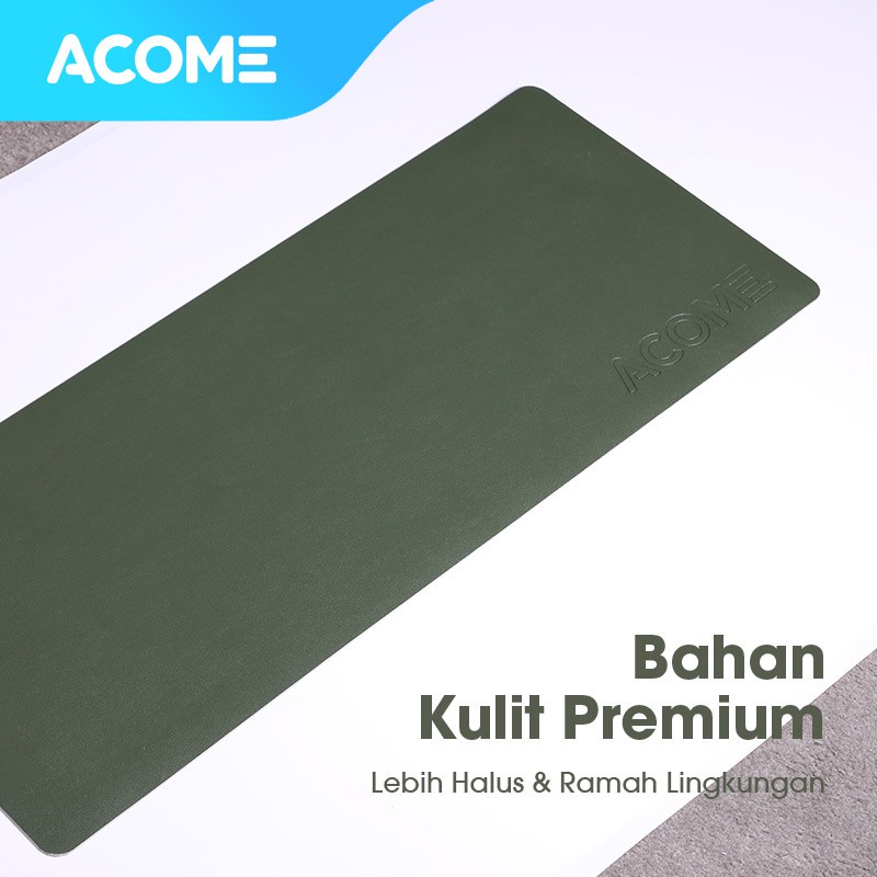 ACOME Mouse Pad XL Premium Bahan Kulit 70cm x 30cm AMP02