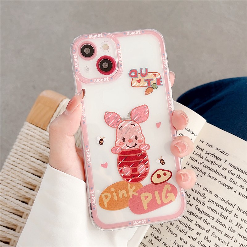 Angel Eyes Case Casing Samsung Galaxy S20 S21 S22 Plus Ultra A02S A21S A22 A32 A20S A20 A30 A12 A03 A50S A30S A51 A52 A71 A73 A52 4G 5G Winnie the Pooh TPU