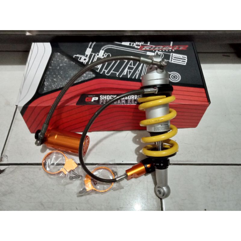 Monoshok Tabung Pisah Ride it GP 104  Satria Fu 3 klik Fungsi Ride it GP 104 Original