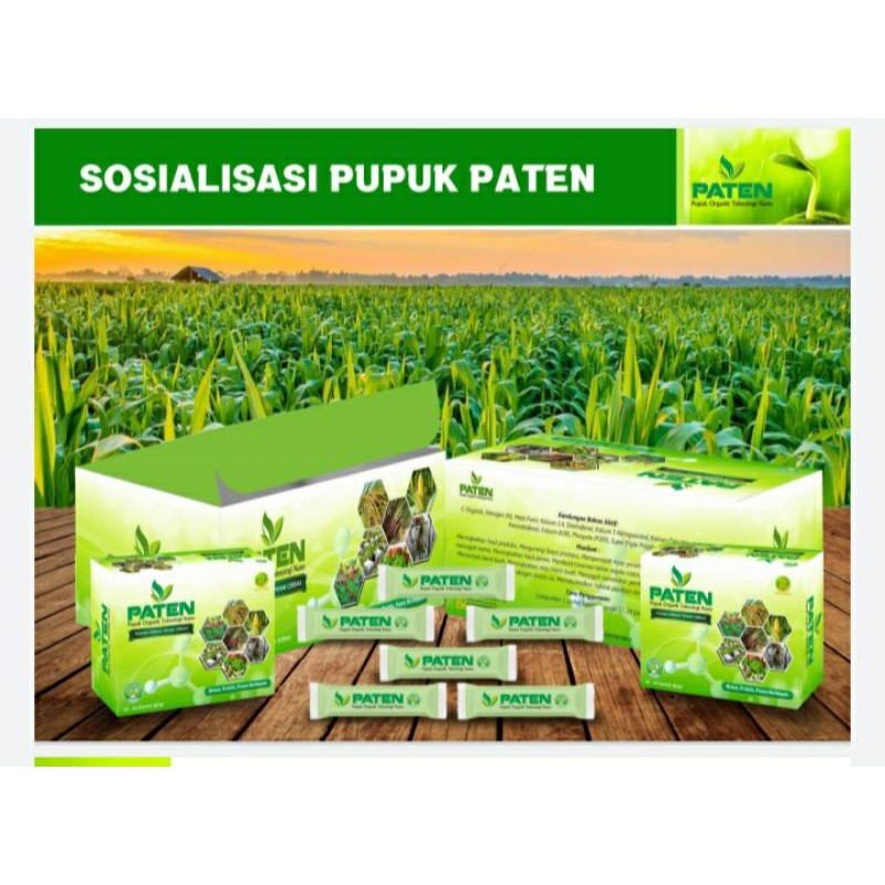 Pupuk Organik Paten Teknologi Nano