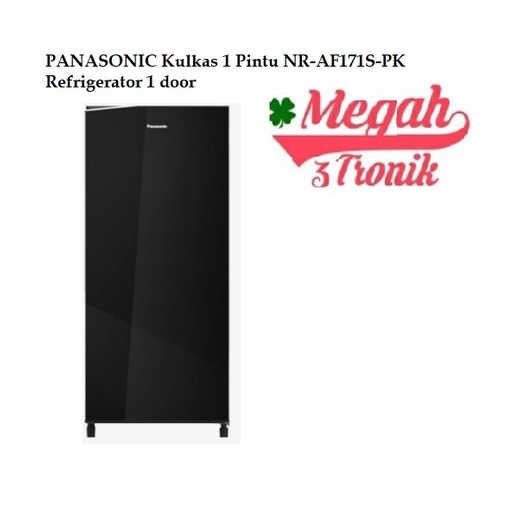 PANASONIC Kulkas 1 Pintu NR-AF171S-PK Refrigerator 1 door