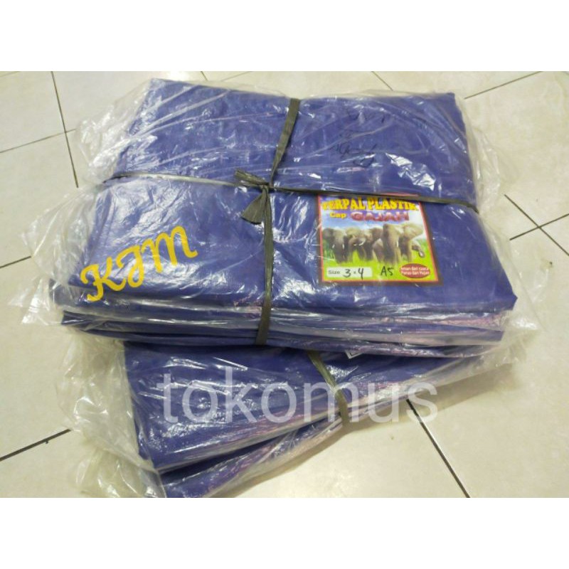 Terpal plastik 6 meter x 8 meter/ terpal plastik / terpal tenda / terpal kolam A3