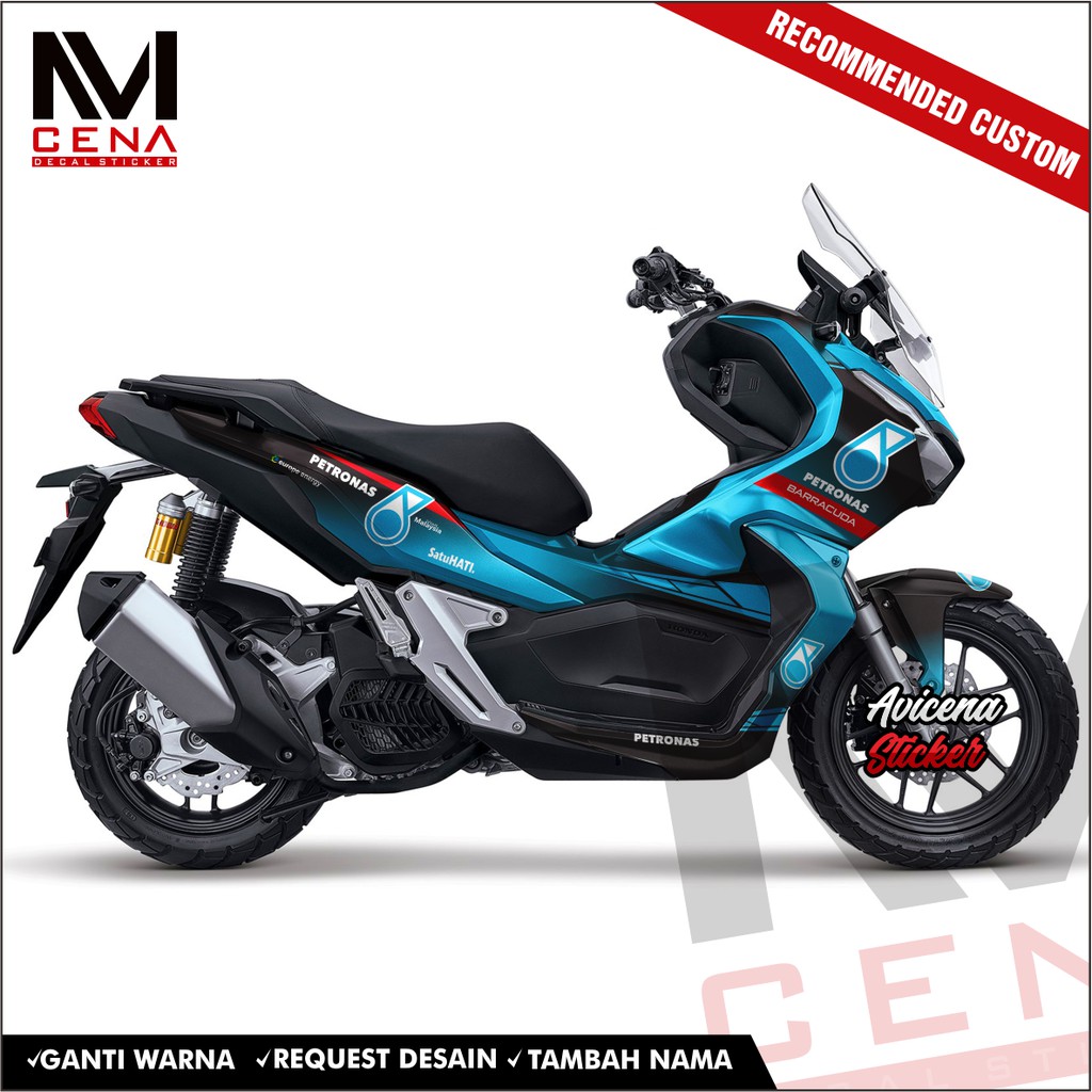 Sticker DECAL Honda ADV 150 full body, Sticker ADV, Sticker ADV 150 ,striping ADV 150 petro