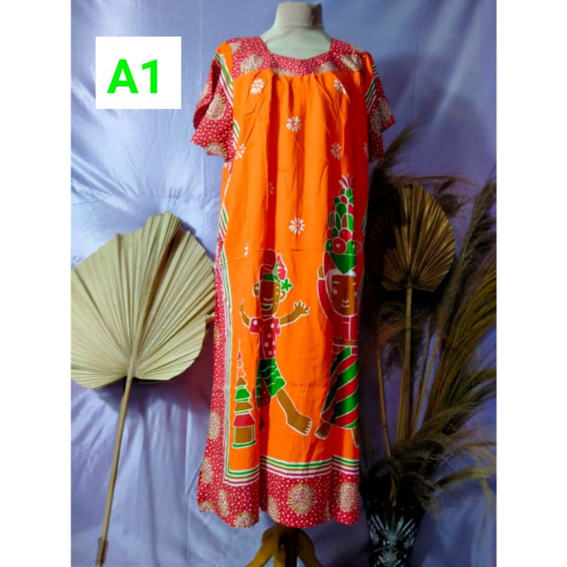 DASTER BATIK ORI HENGKY SIKAK  LD 120 CM-A1