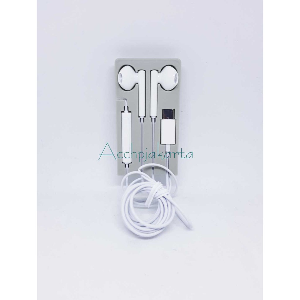 Headset Handsfre Earphone Type C Universal Original 100% / Hansfree Type C Universal Ori