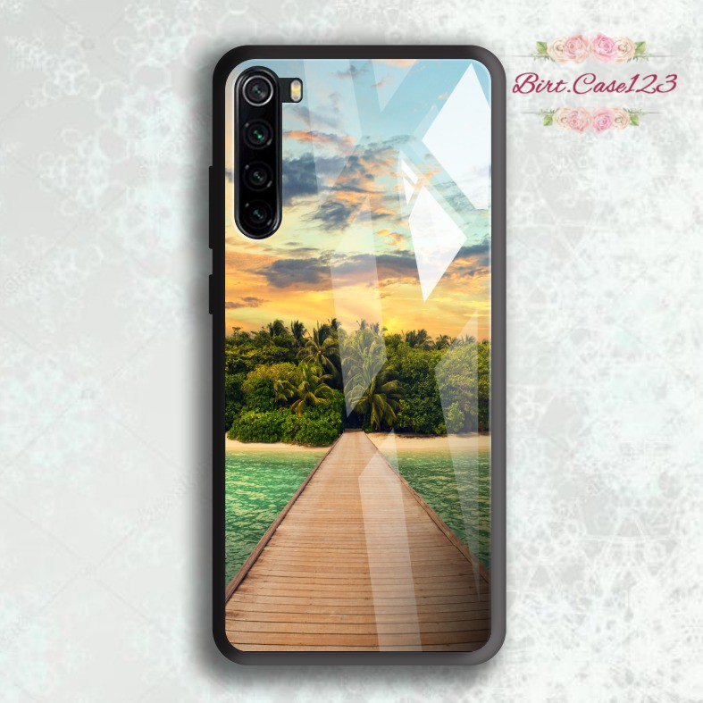 back case glass Summer tropical Vivo Y91 Y17 Y12 Y15 Y93 Y95 Y81 Y83 Y71 Y53 Y20 Y30 Y50 V17 BC4937