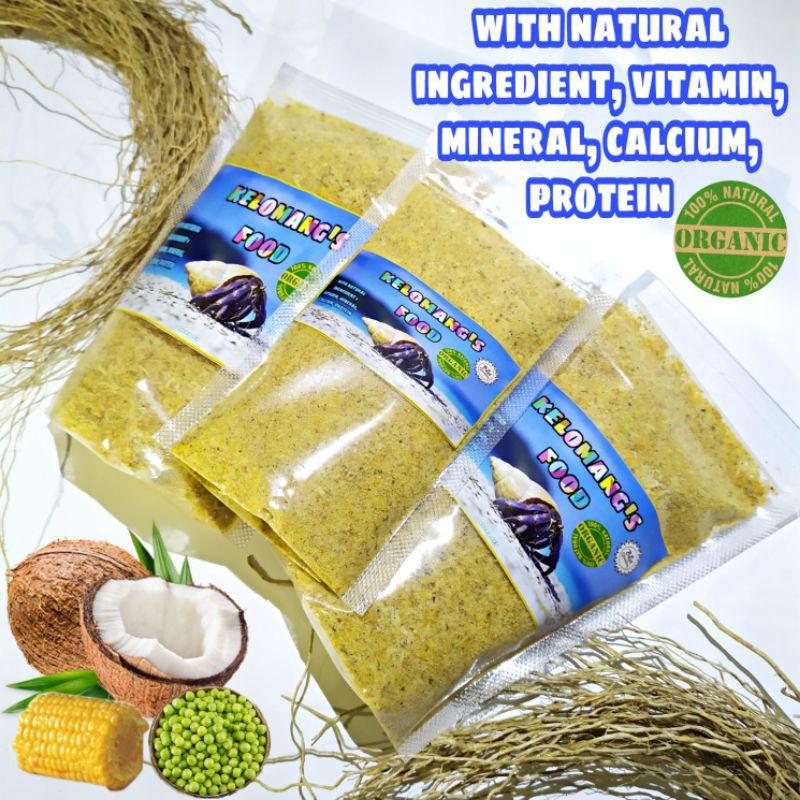 KELOMANG'S FOOD makanan kelomang darat keong kumang umang pompongan hermit crab land food TERMURAH