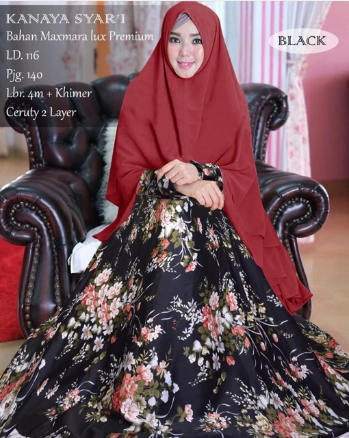 Gamis syari monalisa kanaya