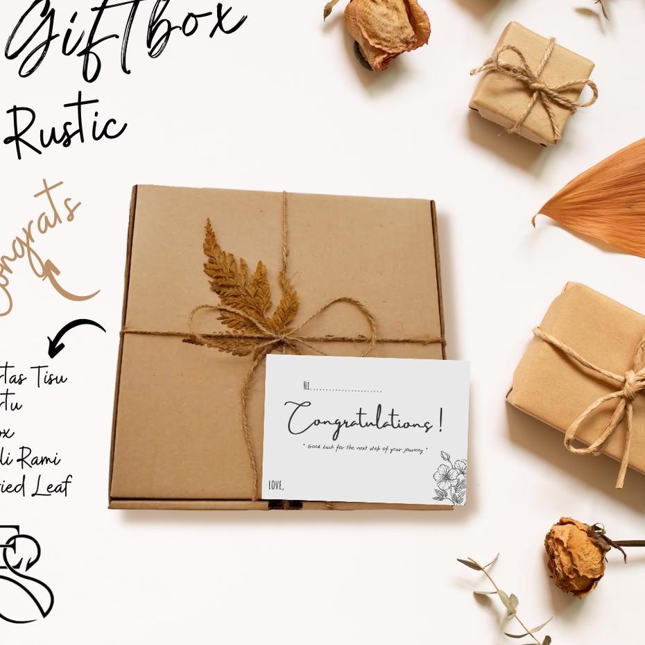 

[KODE PRODUK VIQCQ5448] GIFT BOX size L dan XL | GIFTBOX | KOTAK KADO | HAMPERS | RUSTIC PACKAGING | BOX