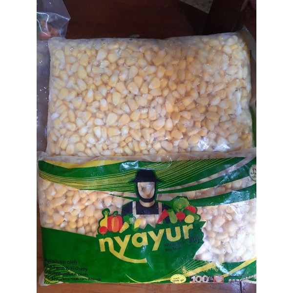 Nyayur Jagung Pipil 500gr / 1kg / jasuke / jagung frozen / jagung beku / jagung instan / siap saji / jakarta / bekasi / jagung pipil murah enak
