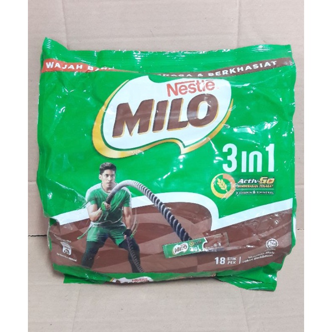 

Milo malaysia(18sachet)