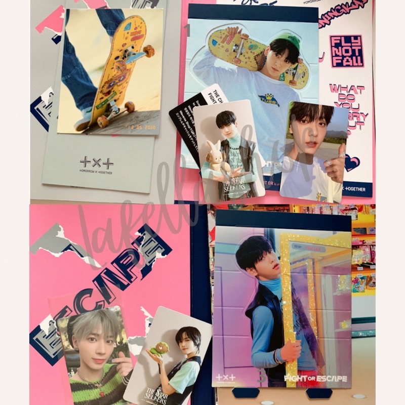 ALBUM TXT The Chaos Chapter FIGHT ESCAPE Soobin Beomgyu Taehyun Photocard