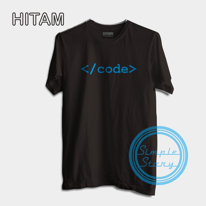 Baju Distro Kaos Programmer Code