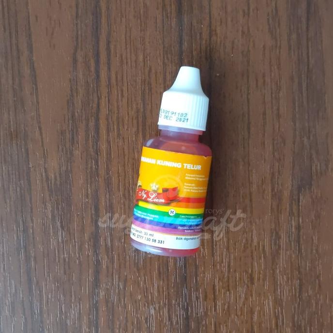 

Pewarna Makanan Ny. Liem Kuning telur 30ml SPECIAL Kode 133