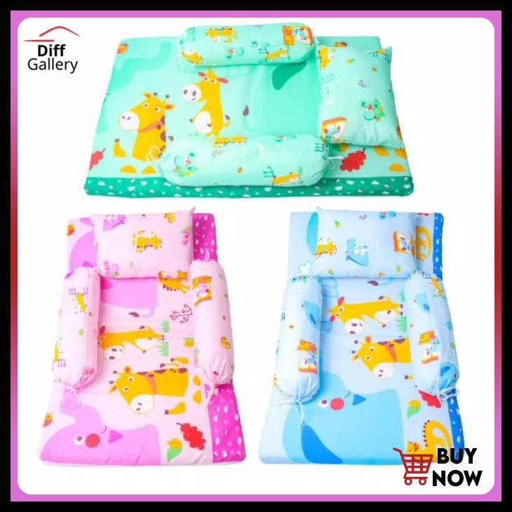 DISKON Set Kasur Bayi / Perlengkapan Tempat Tidur Bayi Set