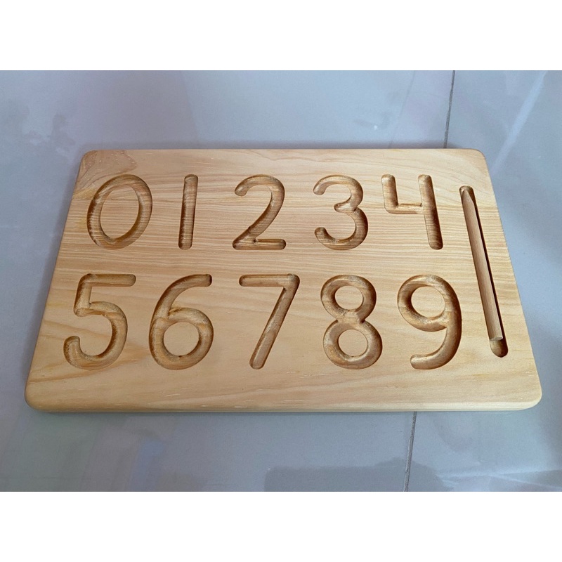 

Preloved Number tracing board
