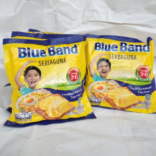

Blue band 200 grm isi 60 pcs