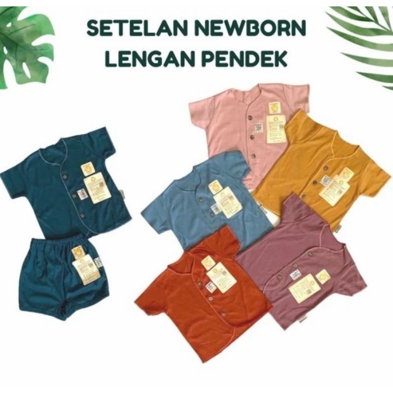 Setelan Newborn Pendek dan Panjang Ridges