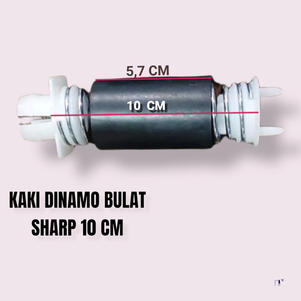 Kabel RCA 3-3 AUDIO 1.5 Meter ,KAKI PER DINAMO PENGERING MESIN CUCI SHARP 10 CM