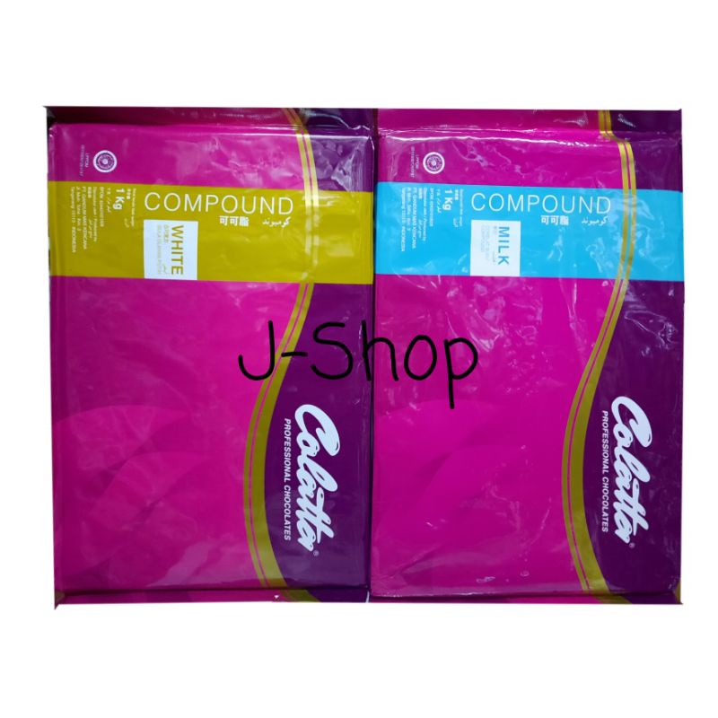 

COLATTA COMPOUND 1KG/COLATTA WHITE/COLATTA MILK /COKELAT BLOK COLATTA