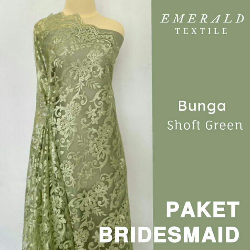 Paket Bridesmaid Spesial Package / Seragam Keluarga / Lamaran / Wisuda / Paket Bridesmaid By Emerald Textile