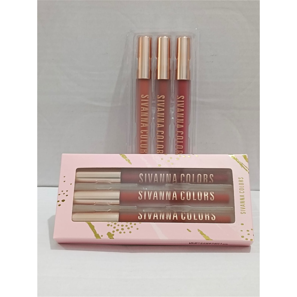 Sivanna Colors Blurring Intense Velvet Lip HF5077/LIPSTIK/SIVANNA/LIPBALM/PEWARNA BIBIR/PELEMBAB BIBIR