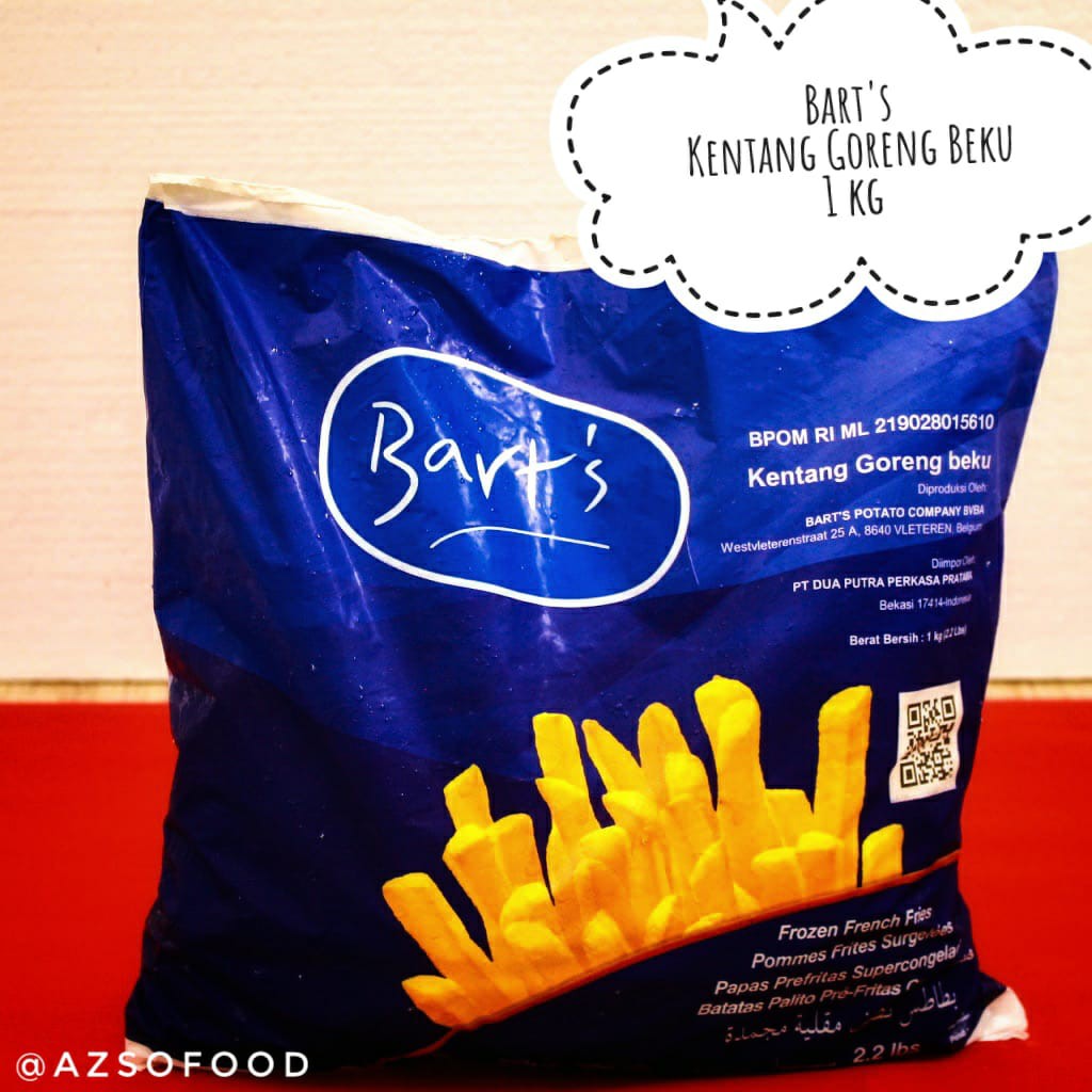 

FRENCH FRIES SHOESTRING 1 KG BARTS
