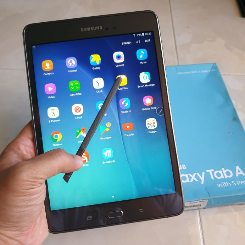 Samsung Tab A with s pen 8&quot; 2/16gb Ram 2gb internal 16gb P355 second berkualitas