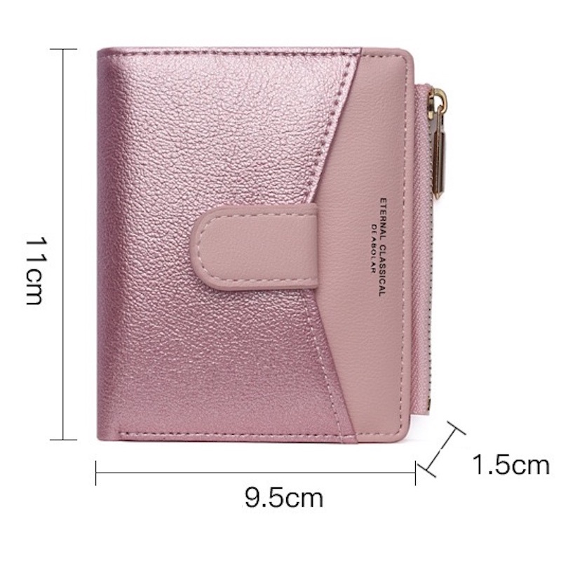 ORIGINAL DEABOLAR JC809 DOMPET LIPAT WANITA SLETING KUALITAS PREMIUM