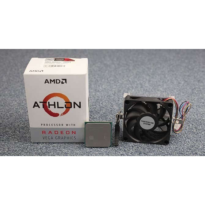 AMD Processor Athlon 3000GE 3.2 GHz - With Vega 3 (Socket AM4)