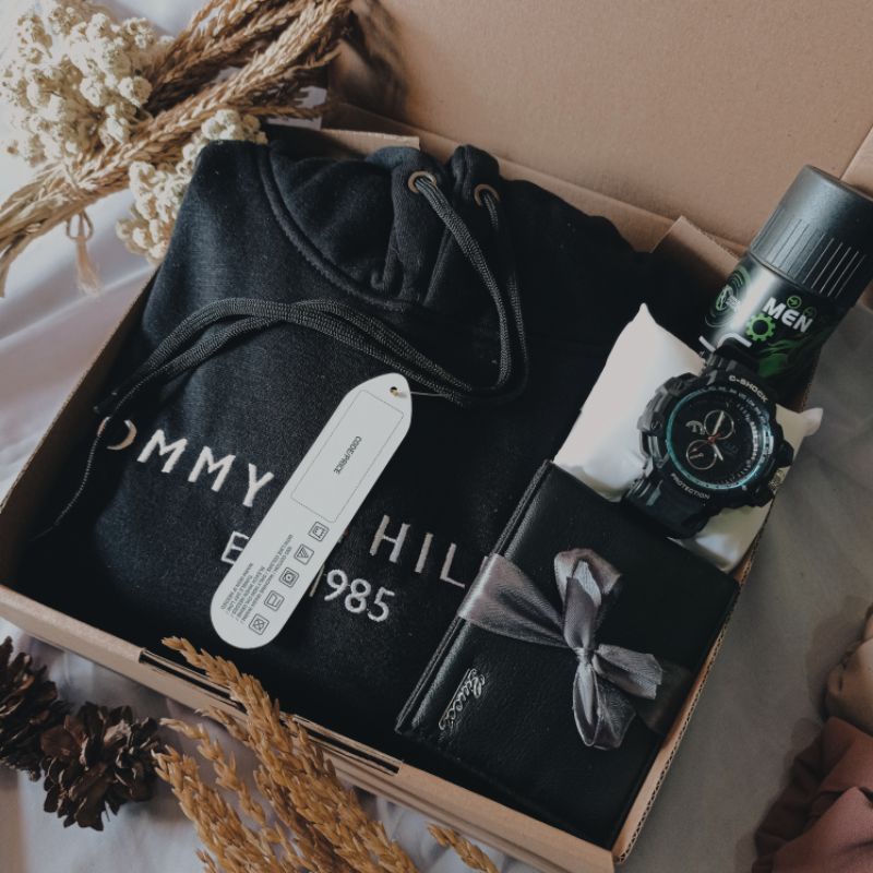 Giftbox Hoodie | Hadiah Kado Untuk Cowok Ulangtahun Anniversary Wisuda