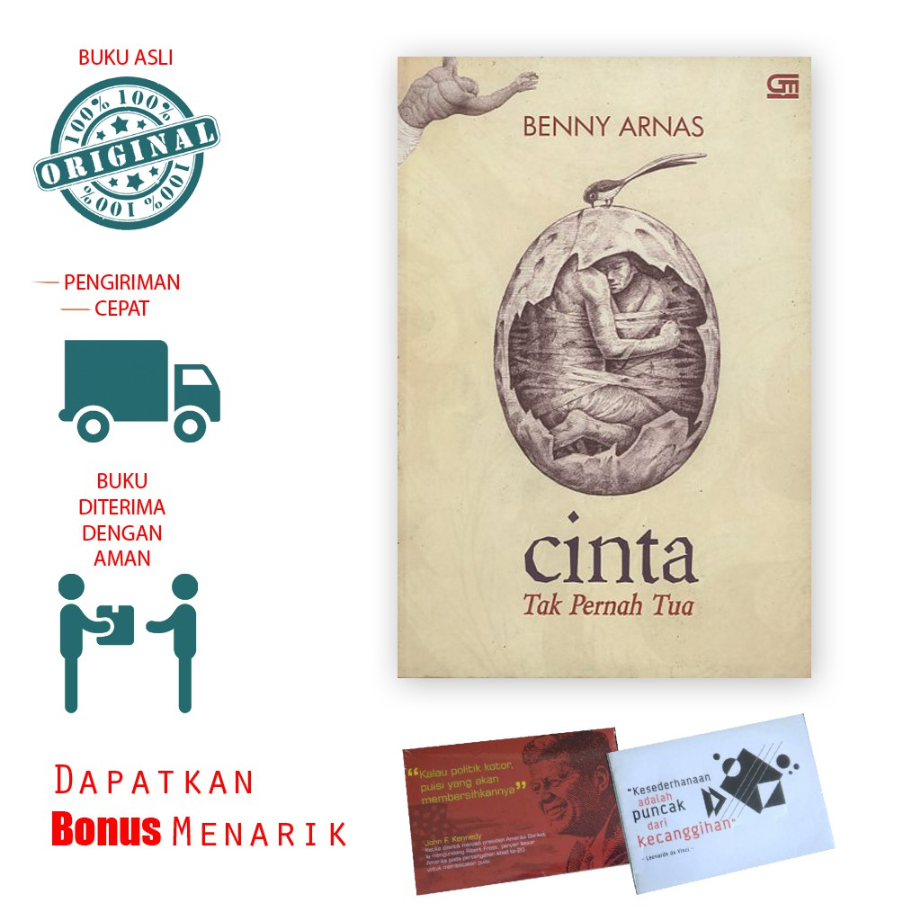 CINTA TAK PERNAH TUA - Buku Cerita Benny Arnas