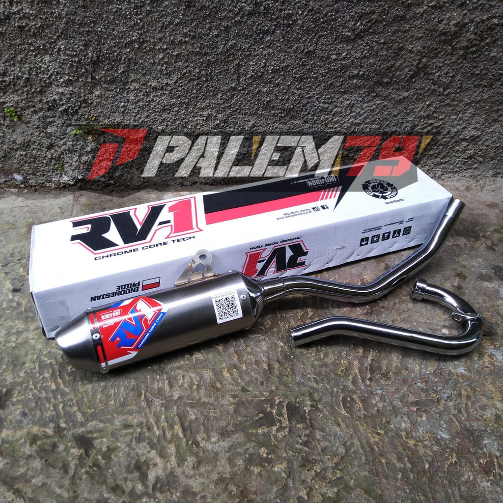 Knalpot Racing Norifumi RV1 N4 PnP KLX 150 S L BF DTracker RV 1