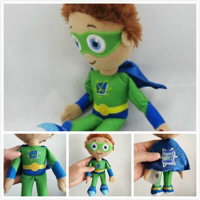 20cm Rare Learning Curve PBS Show Super Why Whyatt  Boy Kids Plush Doll Stuffed Toys