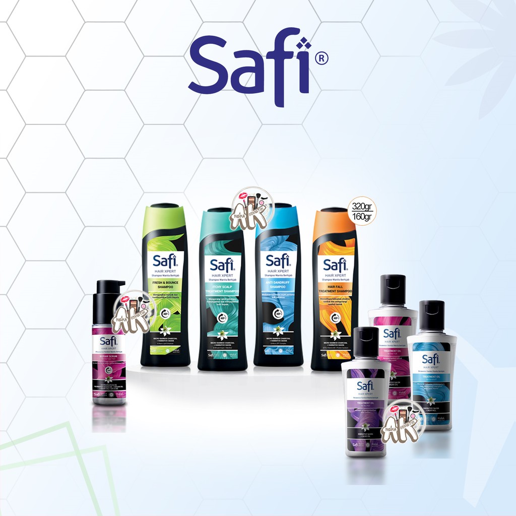 SAFI HAIR XPERT PERAWATAN RAMBUT TREATMENT OIL HAIR FALL/ DRY HAIR/ DANDRUFF REPAIR SERUM Hair Xpert