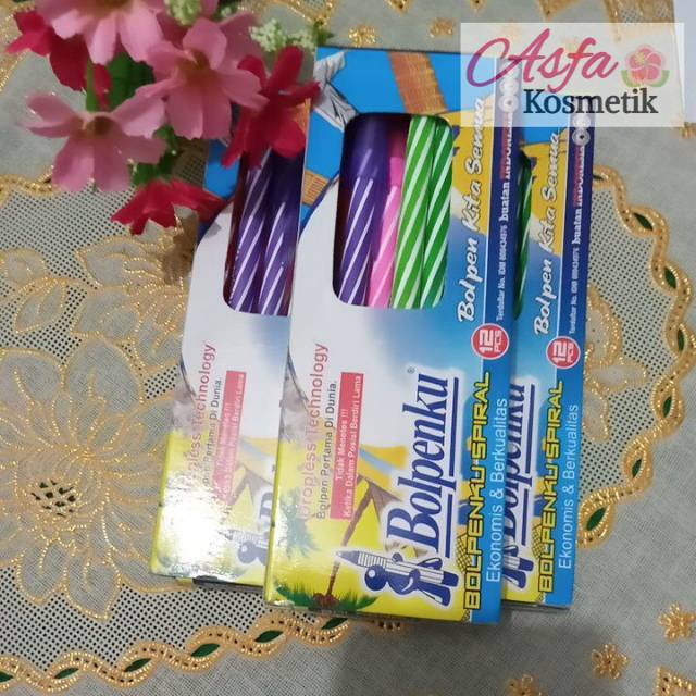 

bolpen Lilin Bolpenku isi 12 pcs