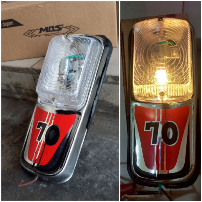 Logo Panel Dada Lampu Senja C70 Dasi C 70 Pispot