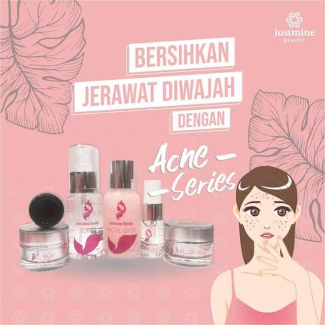 JUSTMINE ACNE SERIES BPOM