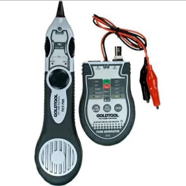 TRACKER/TONER/CABLE TESTER 3 IN 1 GOLDTOOL TCT-700