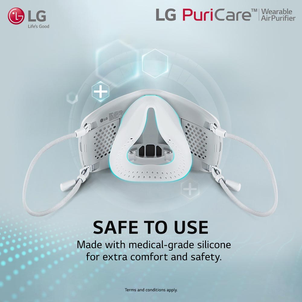 Face Guard LG Puricare Gen 2 Masker Pelindung Wajah Aksesoris Karet penyangga Masker Murah Original