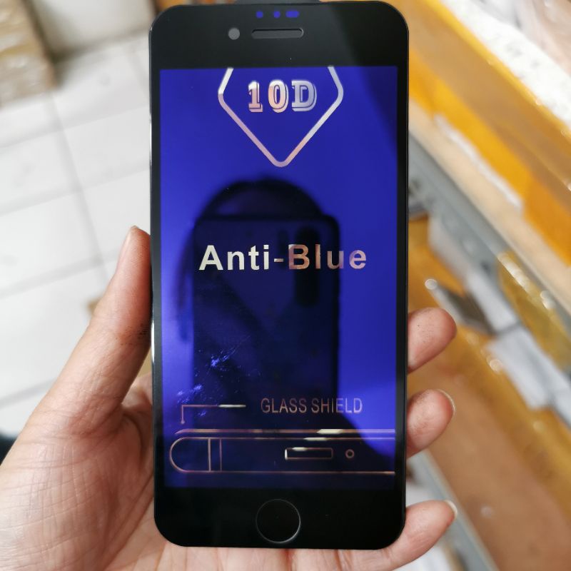 ANTIGORES KACA IPHONE 6 7 8 ANTI RADIASI BLUE LIGHT TEMPERED GLASS