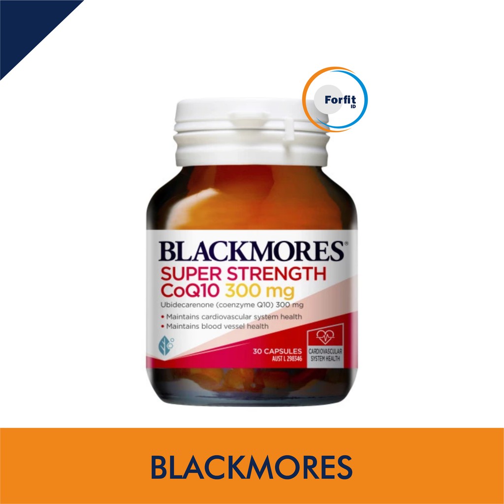 Blackmores Super Strength CoQ10 300 mg (Kesehatan Jantung)