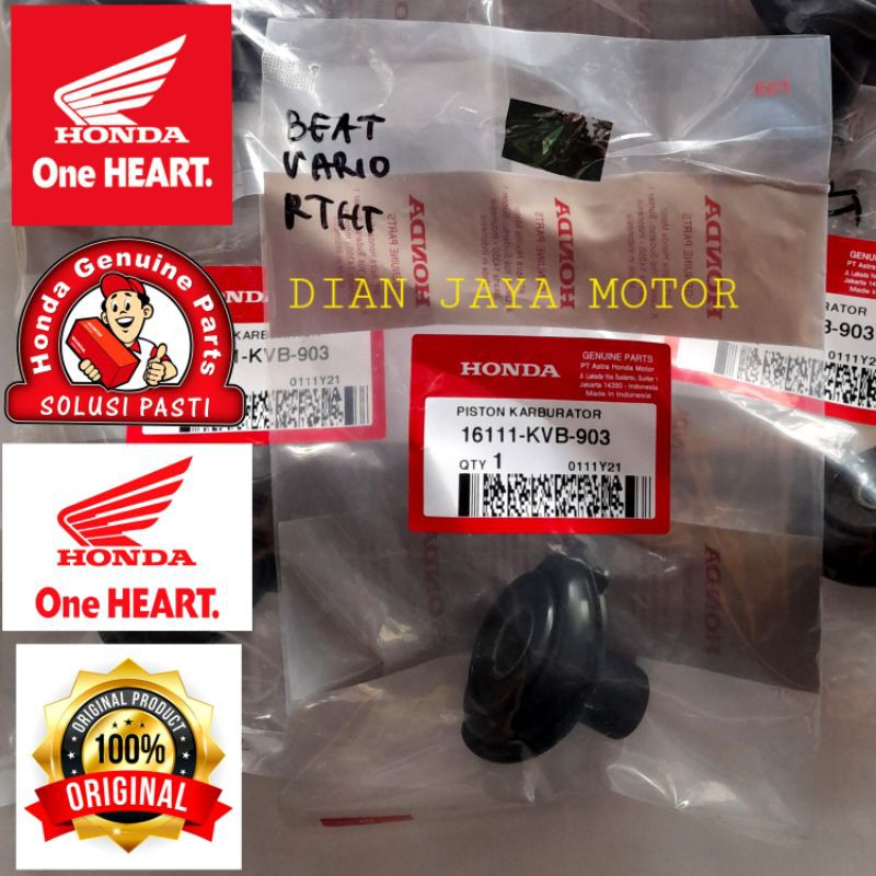 Karet Vakum Karburator Original Honda Genuine Parts KVB Beat Vario Scoopy Original AHM Karet Pakum V