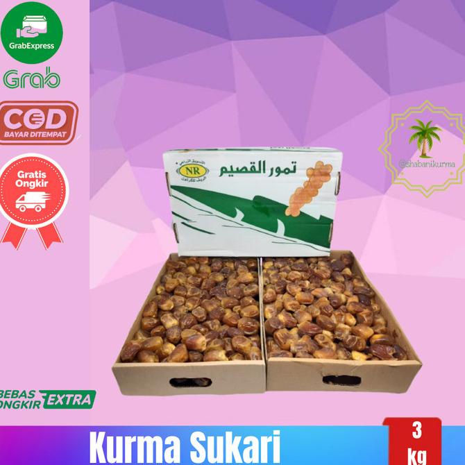 

TERBARU KURMA SUKARI AL MADINAH 3 KG / FREEE SIWAK / KURMA RAJA / KURMA BASAH/KURMA 1KG/KURMA BARARI/KURMA RUTHOB/KURMA BAM/KURMA PALM FRUIT/KURMA TANGKAI/KURMA AZWA/KURMA SUKKARI/KURMA SAFAWI/KURMA TUNISIA/KURMA MUDA KUNING/KURMA MUDA HIJAU/KURMA