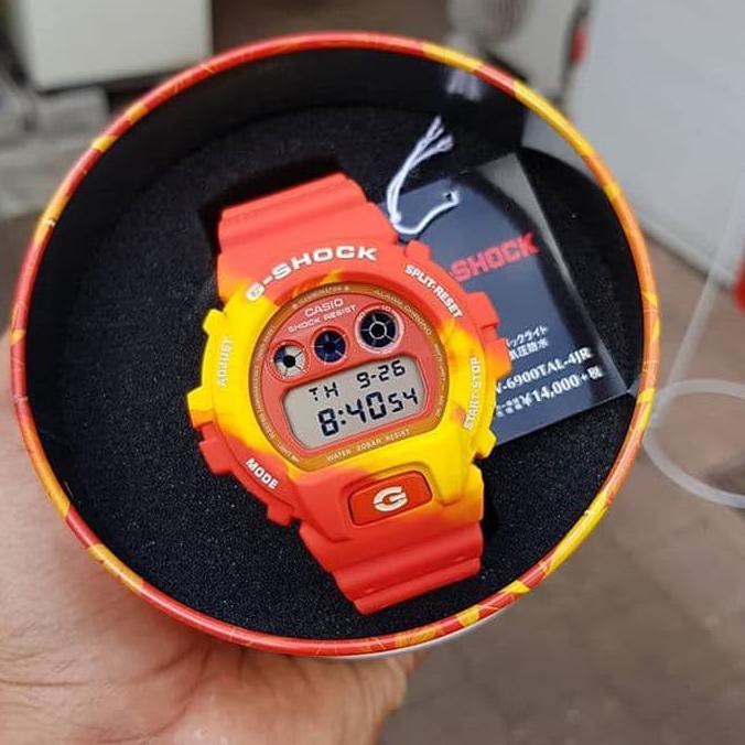 TERLARIS JAM PRIA CASUAL~ JAMN TANGAN CASIO G-SHOCK DW-6900TAL / DW6900TAL ORIGINAL JAPAN MARKET ON