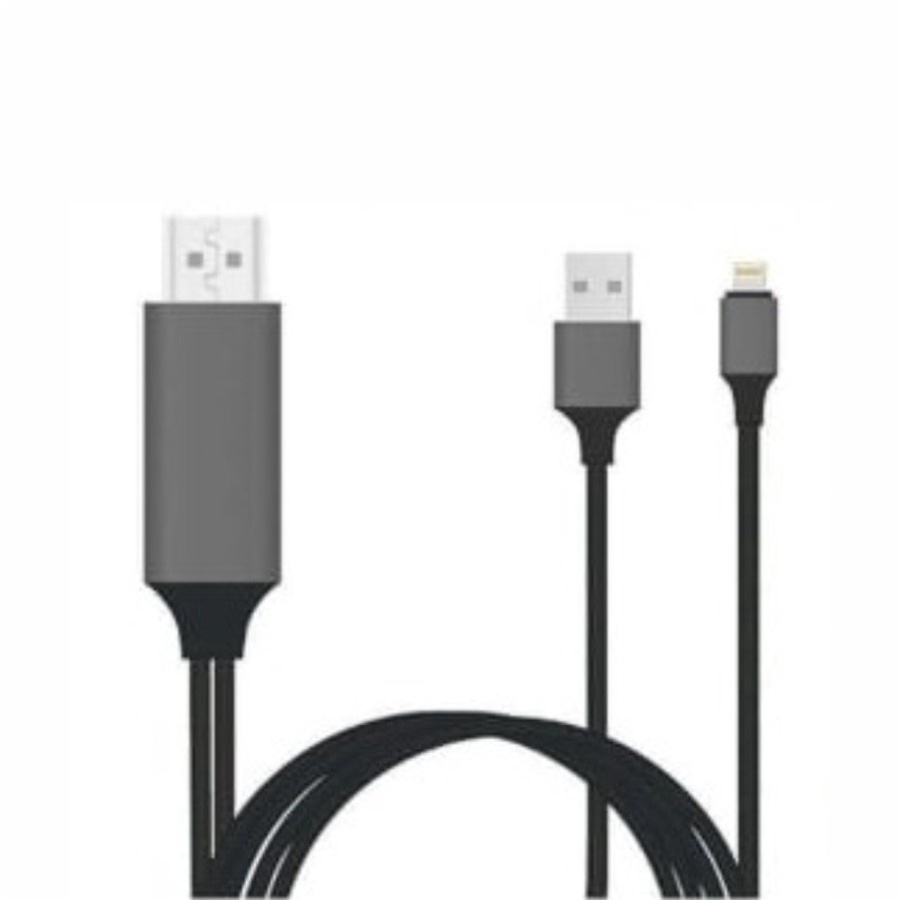 KABEL HDMI 2 IN 1 HDTV P-8 TO LIGHTNING 2M