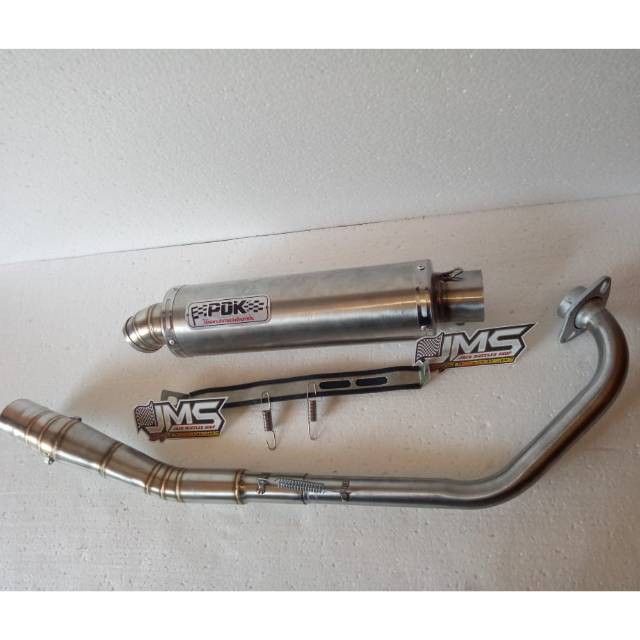 Knalpot pdk for jupiter mx new. Mx old.